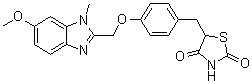 利格列酮分子结构 (CAS 185428-18-6)