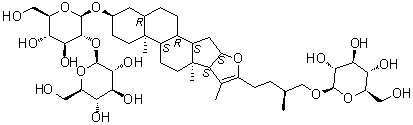 CAS 登录号：185432-00-2, 知母皂苷 C