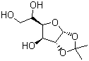 structure of CAS# 18549-40-1, 1,2-O-异亚丙基-D-呋喃葡萄糖