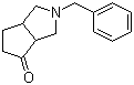 2-苄基六氢环戊并[c]吡咯-4(1H)-酮分子结构 (CAS 185692-51-7)