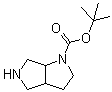 六氢吡咯并[3,4-b]吡咯-1(2H)-羧酸叔丁酯分子结构 (CAS 185693-02-1)