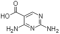 structure of CAS# 18588-61-9, 2,4-二氨基-5-嘧啶羧酸