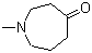 structure of CAS# 1859-33-2, Hexahydro-1-methyl-4H-azepin-4-one