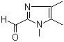 1,4,5-三甲基咪唑-2-甲醛分子结构 (CAS 185910-12-7)