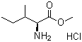 structure of CAS# 18598-74-8, Methyl L-isoleucinate hydrochloride