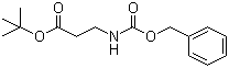 N-Cbz-beta-丙氨酸叔丁酯分子结构 (CAS 18605-26-0)