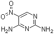 structure of CAS# 18620-73-0, 2,4-二氨基-5-硝基嘧啶
