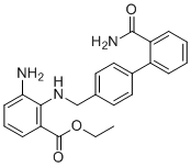 阿齐沙坦杂质F分子结构 (CAS 1863930-34-0)
