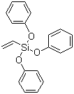 structure of CAS# 18666-65-4, 三苯氧基乙烯基硅烷