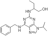 Roscovitine分子结构 (CAS 186692-46-6)