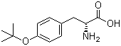 structure of CAS# 186698-58-8, O-tert-Butyl-D-tyrosine