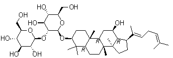 人参皂苷 Rg5分子结构 (CAS 186763-78-0)