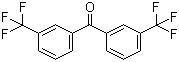 structure of CAS# 1868-00-4, 3,3'-双(三氟甲基)二苯甲酮