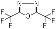 CAS # 1868-48-0, 2,5-Bistrifluoromethyl-1,3,4-oxadiazole