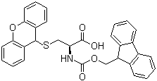 structure of CAS# 186829-25-4, N-[(芴甲氧羰基]-S-9H-呫吨-9-基-L-半胱氨酸