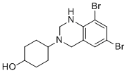 CAS # 18683-95-9, (1R,4R)-4-(6,8-dibromo-1,2-dihydroquinazolin-3(4H)-yl)cyclohexanol