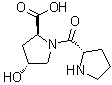 4-羟基-1-L-脯氨酰-L-脯氨酸分子结构 (CAS 18684-24-7)