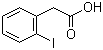 CAS 登录号：18698-96-9, 2-碘苯乙酸
