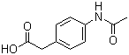 CAS # 18699-02-0, Actarit, 4-(Acetylamino)-benzeneacetic acid