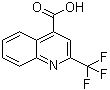 structure of CAS# 18706-39-3, 2-(三氟甲基)-4-喹啉羧酸