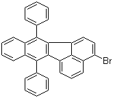 structure of CAS# 187086-32-4, 3-溴-7,12-二苯基苯并[k]荧蒽