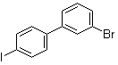3-溴-4'-碘-1,1'-联苯分子结构 (CAS 187275-73-6)