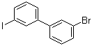 3-溴-3'-碘-1,1'-联苯分子结构 (CAS 187275-76-9)
