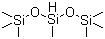 七甲基三硅氧烷分子结构 (CAS 1873-88-7)
