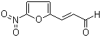 structure of CAS# 1874-22-2, 5-硝基呋喃-2-丙烯醛