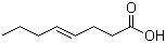 (4E)-4-辛烯酸分子结构 (CAS 18776-92-6)