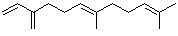 (6E)-7,11-二甲基-3-亚甲基-1,6,10-十二碳三烯分子结构 (CAS 18794-84-8)