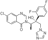 阿巴康唑分子结构 (CAS 187949-02-6)
