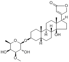 奥多诺甙 H分子结构 (CAS 18810-25-8)