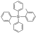 二(2-甲基苯基)二苯基硅烷分子结构 (CAS 18849-24-6)