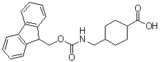 structure of CAS# 188715-40-4, 4-[[[芴甲氧羰基]氨基]甲基]环己烷羧酸