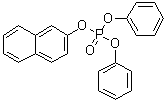structure of CAS# 18872-49-6, 2-Naphthyl diphenyl phosphate