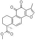 CAS # 18887-19-9, Methyl tanshinonate, (6S)-6,7,8,9,10,11-Hexahydro-1,6-dimethyl-10,11-dioxo-phenanthro[1,2-b]furan-6-carboxylic acid methyl ester