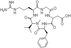 西仑吉肽分子结构 (CAS 188968-51-6)