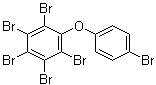 CAS # 189084-58-0, 2,3,4,4',5,6-Hexabromodiphenyl ether, BDE 166, PBDE 166