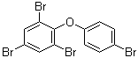 2,4,4',6-Tetrabromodiphenyl ether molecular structure (CAS 189084-63-7)