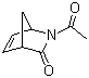 (6R,7S)-2-乙酰基-2-氮杂双环[2.2.1]庚-5-烯-3-酮分子结构 (CAS 189098-29-1)