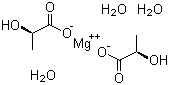 structure of CAS# 18917-93-6, Magnesium L-lactate trihydrate