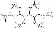 六-O-(三甲基硅烷基)半乳糖醇分子结构 (CAS 18919-39-6)