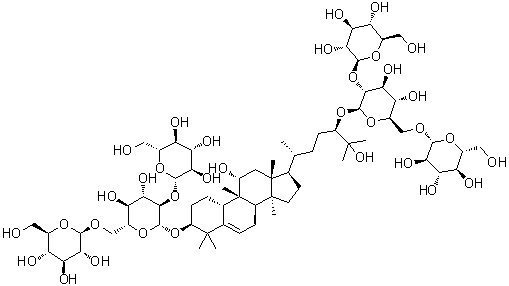 罗汉果甙 VI分子结构 (CAS 189307-15-1)