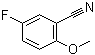 structure of CAS# 189628-38-4, 5-氟-2-甲氧基苯甲腈