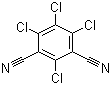 structure of CAS# 1897-45-6, Chlorothalonil