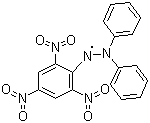 CAS # 1898-66-4, 1,1-Diphenyl-2-picrylhydrazyl, 2,2-Diphenylpicrylhydrazyl, 1,1-Diphenyl-2-picrylhydrazyl radical, 2,2-Diphenyl-1-picrylhydrazyl