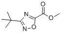 3-叔丁基-1,2,4-噁二唑-5-羧酸甲酯分子结构 (CAS 1899834-30-0)