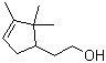 2,2,3-三甲基环戊-3-烯-1-乙醇分子结构 (CAS 1901-38-8)