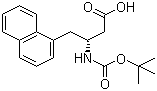 CAS # 190190-49-9, Boc-(R)-3-Amino-4-(1-naphthyl)butyric acid, (betaR)-beta-[[(tert-Butoxy)carbonyl]amino]-1-naphthalenebutanoic acid